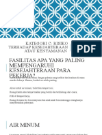 Pertemuan 10 - Risiko Terhadap Kesejahteraan Atau Kenyamanan