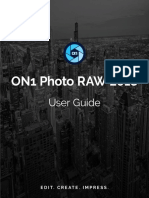 ON1 Photo RAW 2018 User Guide 2018 5 Update)