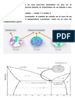 Exposición Diagrama de Fase de Un Solido y Liquido y La Reacion Eutectica