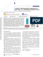 Determination of Zinc Oxide in Pharmaceutical Preparations by EDTA Titration