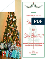 Green Red Simple Photo Christmas Card (1)