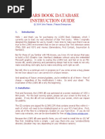 Lcars Book Database Instruction Guide: © 2004 John Patuto / Patuto Enterprises