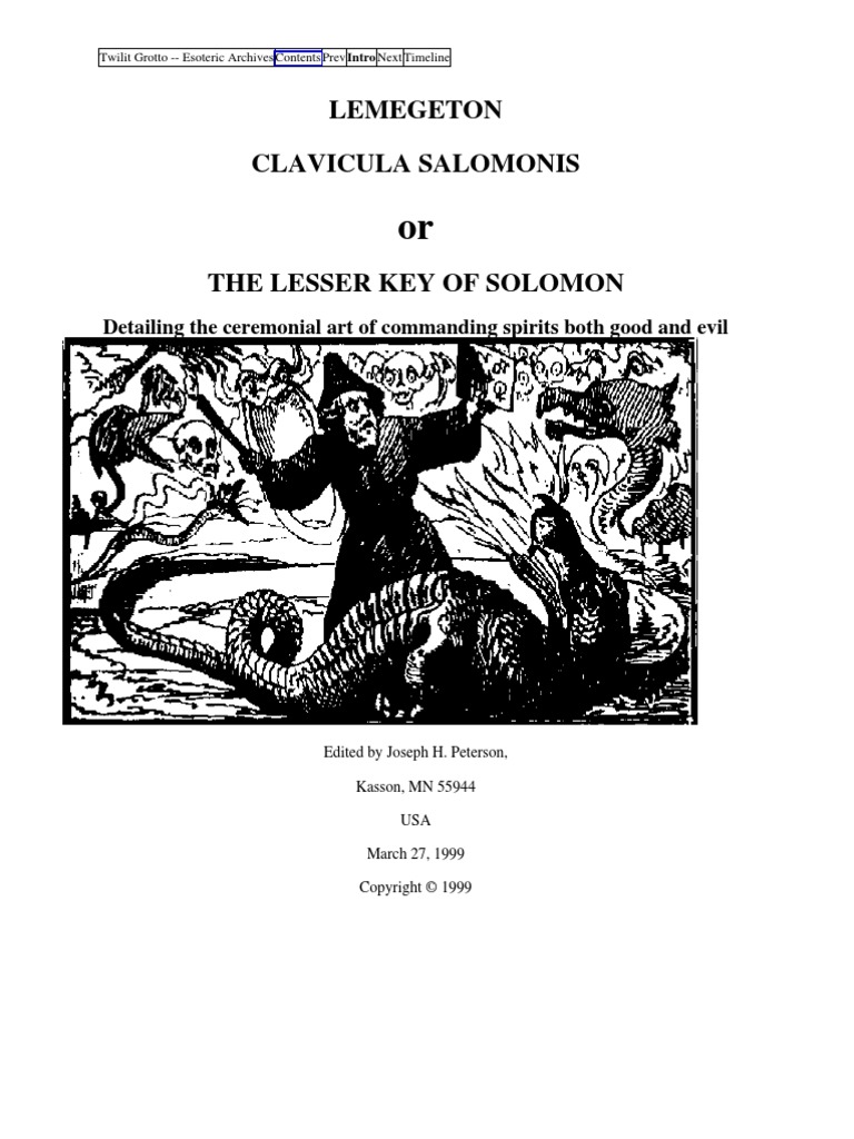 Lemegeton | Paranormal | Mythological Powers