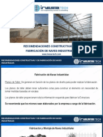 Recomendaciones Constructivas y Fabricacion de Naves Industriales