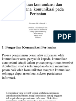 Presentasi Komunikasi Pertanian