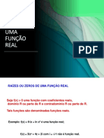 Raízes de Funções Reais