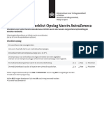 Checklist AstraZeneca Vaccin - V5