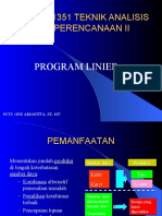 Program Linier