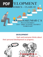 Development Concepts in Class 10 Economics | PDF | Human Development ...