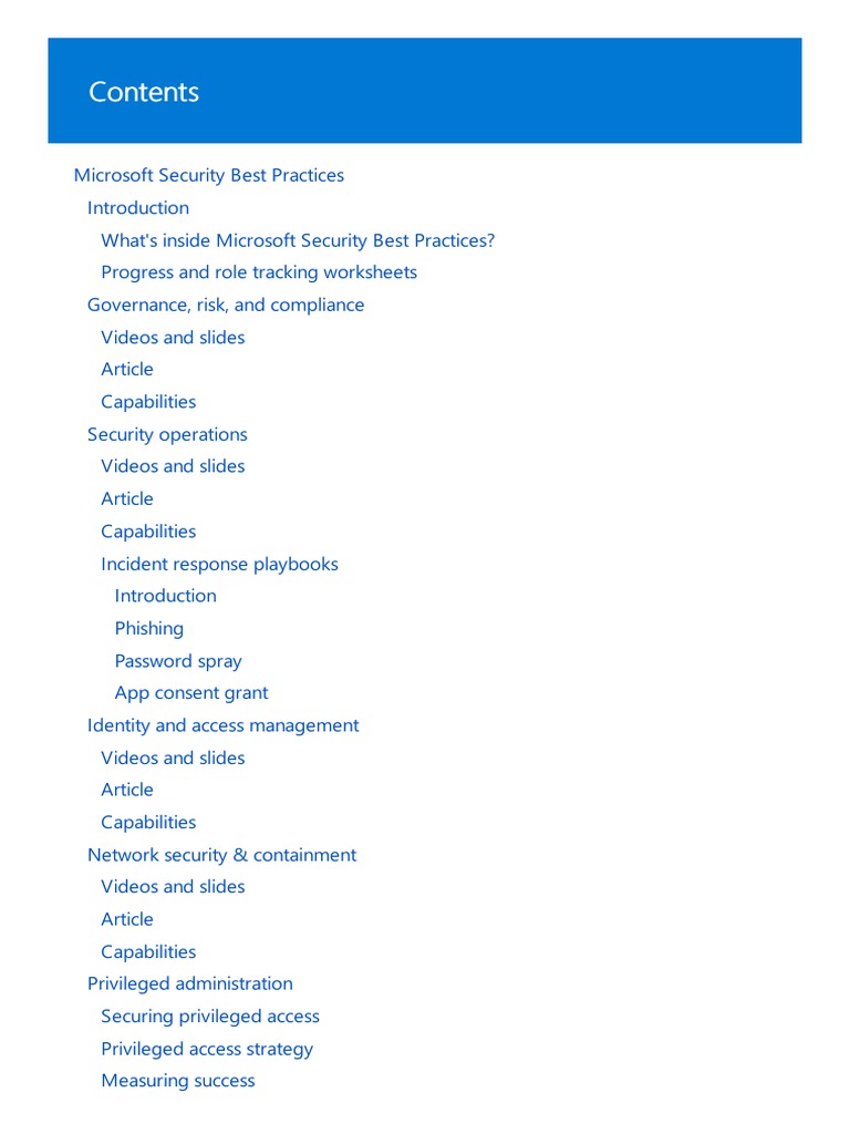 Microsoft Security | PDF | Cloud Computing | Microsoft Azure