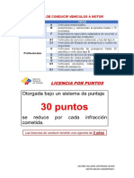 3era. Clase LICENCIA DE CONDUCIR VEHÍCULOS A MOTOR