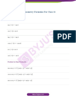 Trigonometry For Class 11 PDF