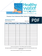 INSTRUCTIONS Twin Under Sink Filter System With Alkaliser