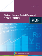 Sistem Neraca Sosial Ekonomi Indonesia 1976-2008