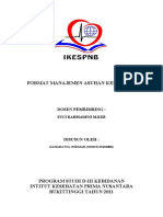 Format Manajemen Asuhan Kebidanan Zahara