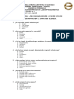 Tabulacion y Analisis de Encuestas