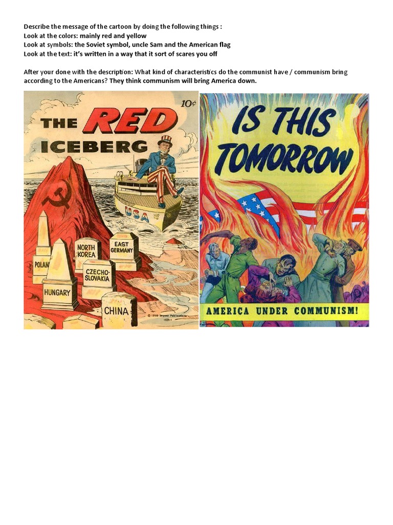 HIS Red Scare cartoon PDF