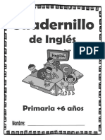 Cuadernillo Inglés para 6 Años