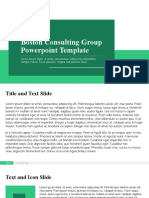 Boston Consulting Group Powerpoint Template