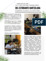Eco Banco del Estudiante Bartselana promueve educación financiera