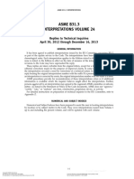Asme B31.3 Interpretations Volume 24 - 2015