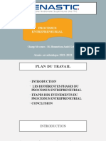 Projet Processus Entrepreneurial Grp1