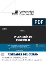 Ingenieria de Control II Semana 11