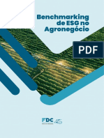 Relatorio Bechmarking ESG Agronegocio Jan22