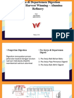 Proses Pengolahan Di Departemen Digesti