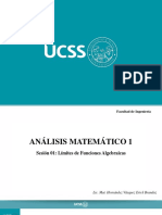 Resolución - S1 - Sesión 01. Límites de Funciones Algebraicas