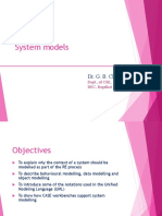 System Models: Dr. G. B. Chittapur