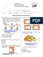 Avaliação diagnóstica de Geometria 7o ano