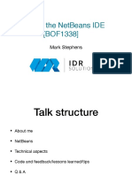 Hacking The Netbeans Ide (Bof1338) : Mark Stephens