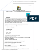 MFUMO WA MAOMBI YA KAZI ZA UKARANI NA USIMAMIZI WA SENSA - Fomu Na. 1 Ya Maombi Ya Kazi Za Sensa 2022