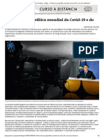 Fundação Maurício Grabois - Artigos - O Brasil na geopolítica mundial da Covid-19 e do caos sistêmico__