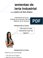 Herramientas de Ingenieria Industrial - Conceptos de Seis Sigma