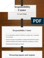 Responsibility Center