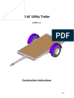 4x8 Utility Trailer-Instructions