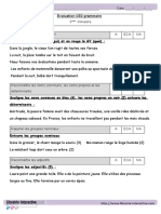 Evaluations Francais Ce2 Trimestre 3