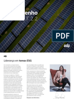 Relatório de Desempenho ESG 1T22