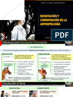 Tema 2 Denotación y Connotación de La Antropología