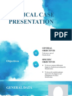 Clinical Case Presentation
