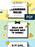 Classroom Rules: Philippine Normal University