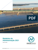 Relatório Da Administração 2021 - Belo Monte, Norte Energia