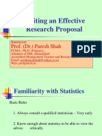 Writing An Effective Research Proposal