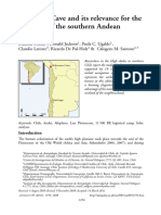 Osorio Et Al. 2011 Hakenasa Cave and Its Relevance For The Peopling of The Southern Andean Altiplano