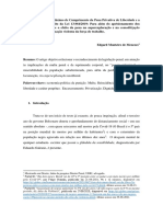 Artigo 06-09-2021. Edgard Monteiro de Menezes. Teoria Da Pena e Alternativas Penais. Professor Fragoso