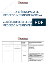 Ruta y Método Interna de Morena 2022-07-31