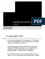 Bases de Dados I - Introdução à Linguagem SQL