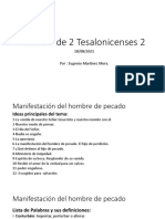 Estudio de 2 Tesalonicenses 2